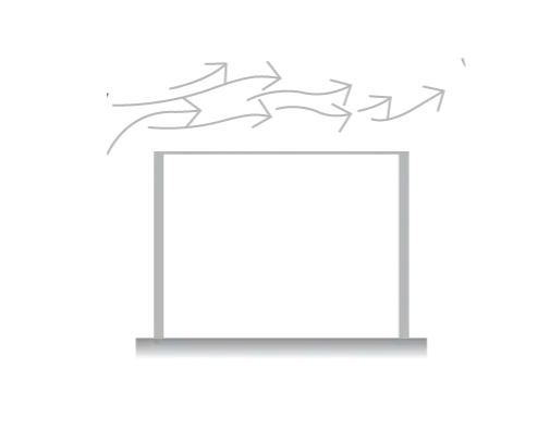 Stabilnost v vetru pergola