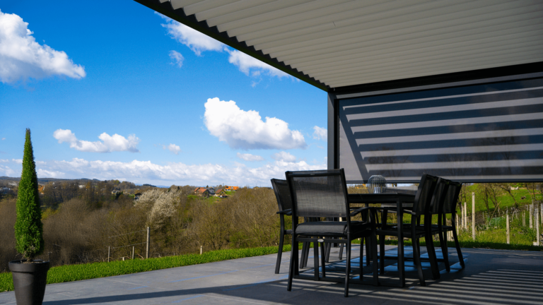 Pergola Soltec 170 28 Tip 1 Zip Rolo Led Luci Avstrija 2