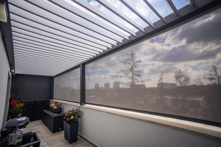 Pergola Soltec 170 28 Tip 1 Zip Rolo Led Luci Senzorji Hrvaska 1
