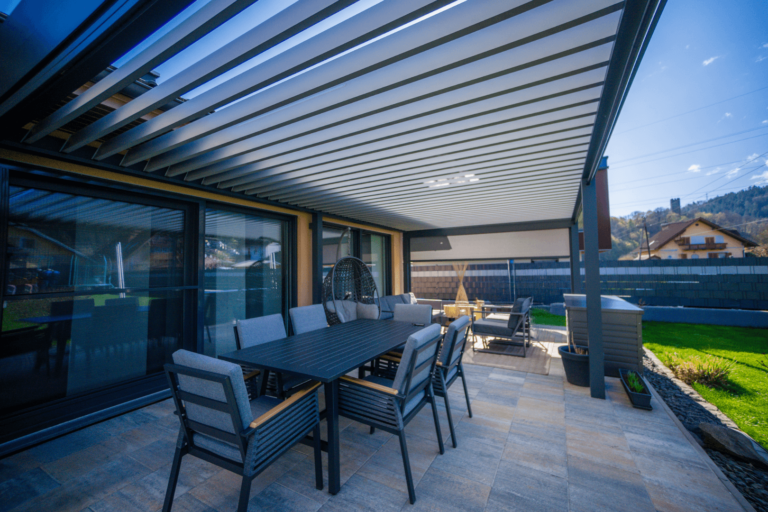 Pergola Soltec 170 36 Tip 1 Zip Rolo Led Luci Avstrija 2