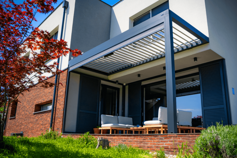 Pergola Soltec 170 28 Tip 2 Zip Rolo Led Luci Brez Stebra Hrvaska 2