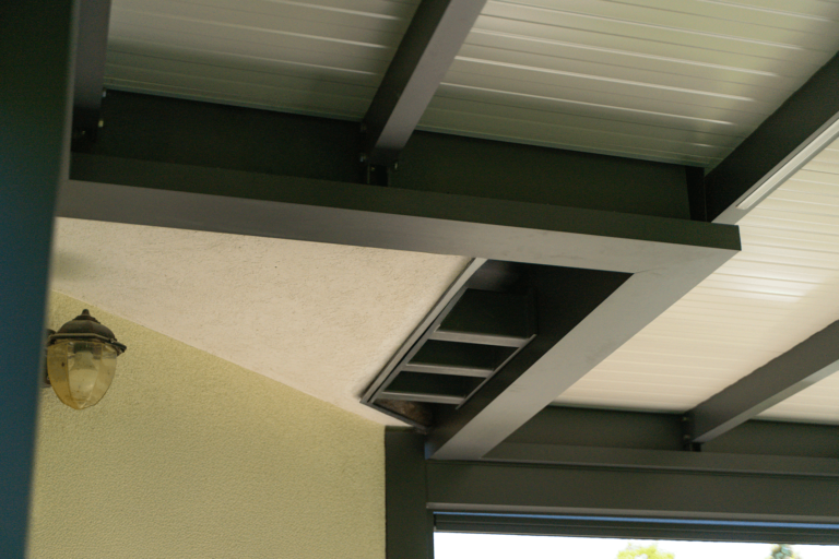 Terrace Canopy Soltec F240 Zip Roll Irregular Shape Slovenia 3