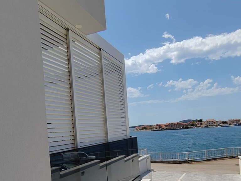 Pergola Soltec 170 28 Type 2 Zip Roller Blinds Sliding Panels Croatia 3