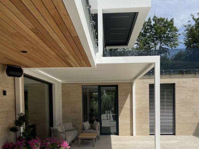 Pergola Soltec 170 36 Type 0 And 170 36 Type 1 Anthracite And White Slovenia 3