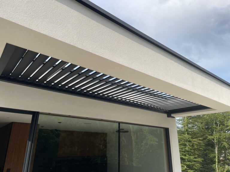 Pergola Soltec 170 36 Type 0 And 170 36 Type 1 Anthracite And White Slovenia