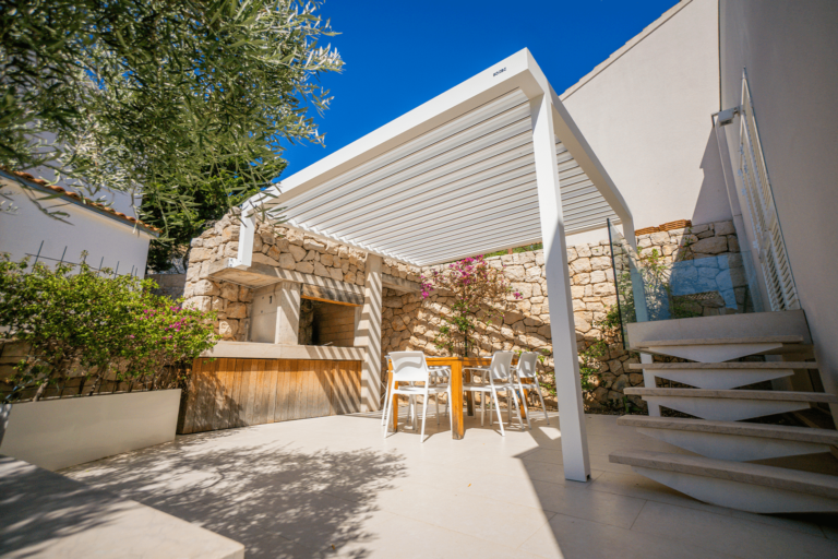 Pergola Soltec 17036 Type 1 White Special Installation Croatia 3