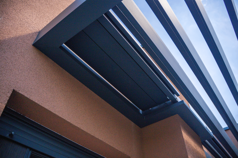 Pergola Soltec 170 36 Type 8 Led Lights Zip Roller Blinds Croatia 2