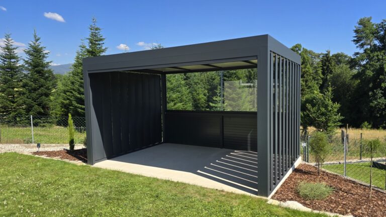 F170 36 Pergola Glass Paneli Brisoleji Iso Stena