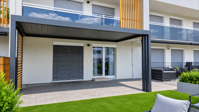 Pergola Led Luci Drsni Les Panel 2